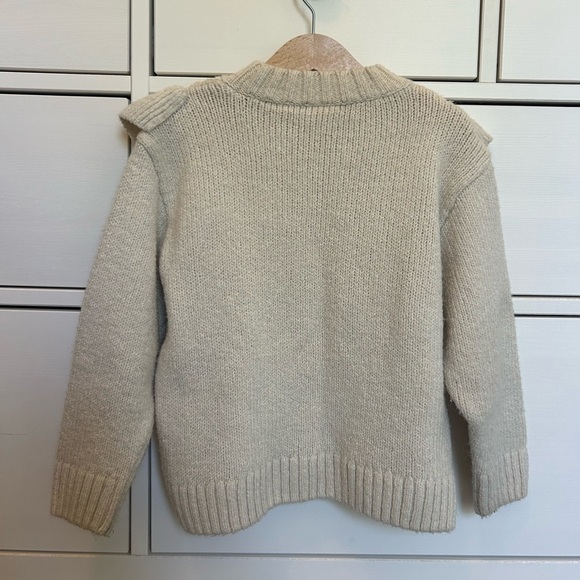 Zara girls knit sweater size 4-5 - Picture 4 of 4